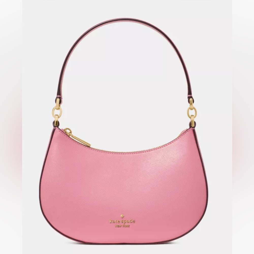 NWT Kate Spade Saffiano Leather Pink Grapefruit Soda Shoulder Bag